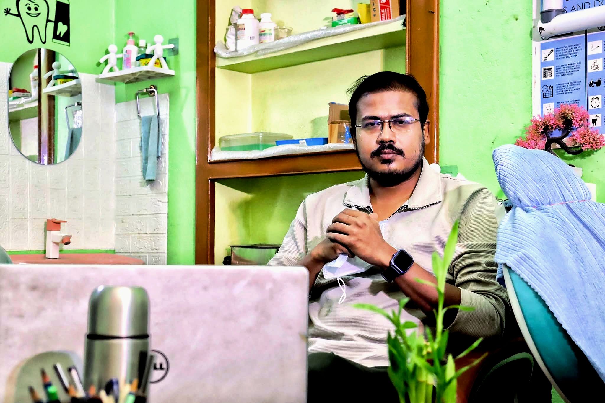 Dr. Soumik Karak, dentist at Soumik's Dental Care, Bulchandrapur
